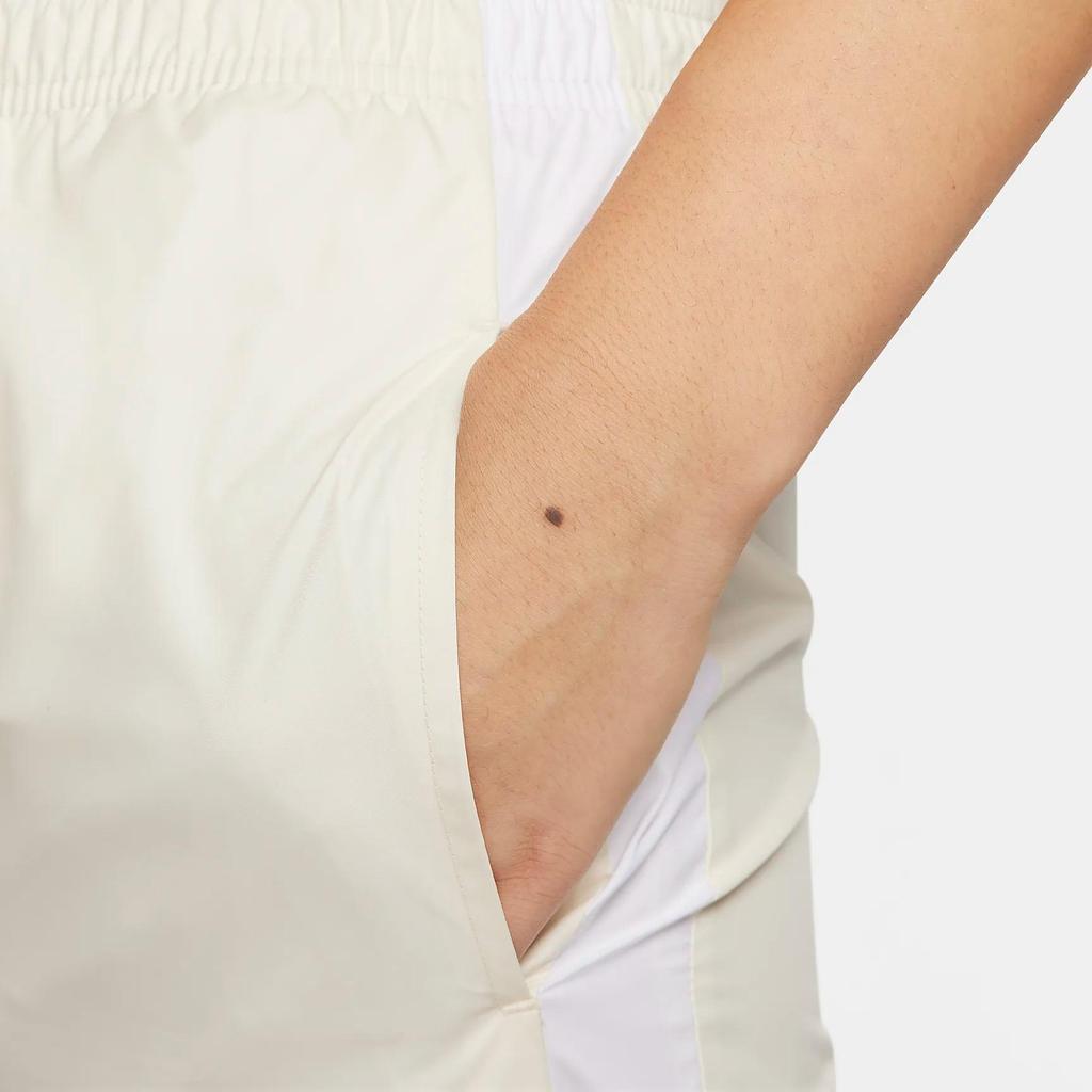 Nike Однотонные удобные свободные повседневные брюки женские низы белого цвета CJ7347-113