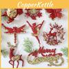 Creative Tree Christmas Snowflake Star Shaped Pendant Holiday Props Decoration