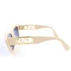 Отличные солнцезащитные очки FENDI бежевые Женские FE40064F Б/у