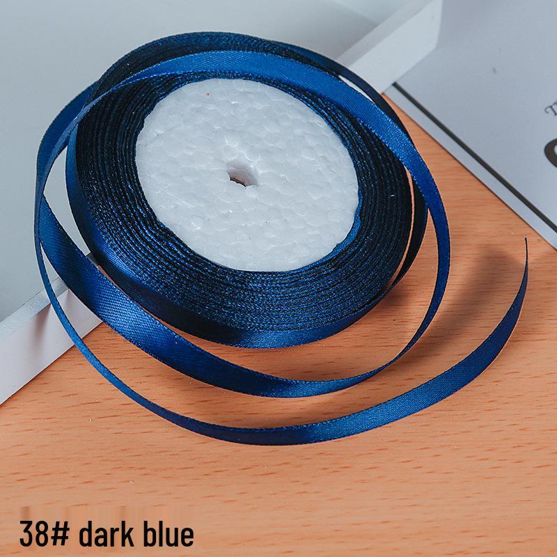 1 см атласная лента для украшения подарочной коробки и бантов, специальная для трансграничной торговли