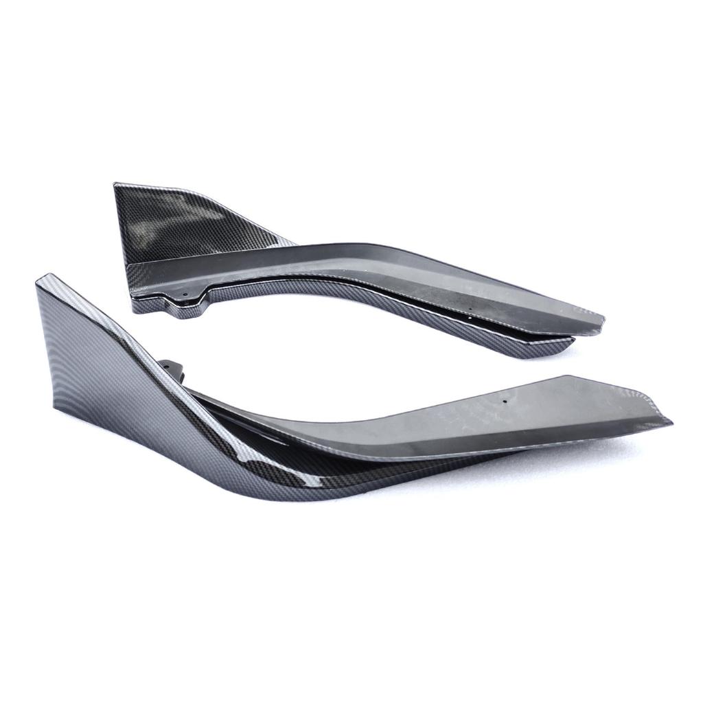 Комплект обвеса Civic 11-го поколения US Sport 2022 г.: Передний сплиттер, боковые юбки, задний спойлер и диффузор.