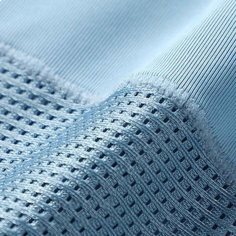 MiiOW 3 шт. летние мужские трусы-боксеры из ледяного шелка, бесшовные сетчатые дышащие мужские трусы, хлопковые мужские трусы с промежностью, мужские боксеры