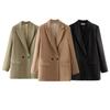 Блейзер Женское пальто Модная офисная одежда Женские блейзеры Куртка Верхняя одежда Большие размеры