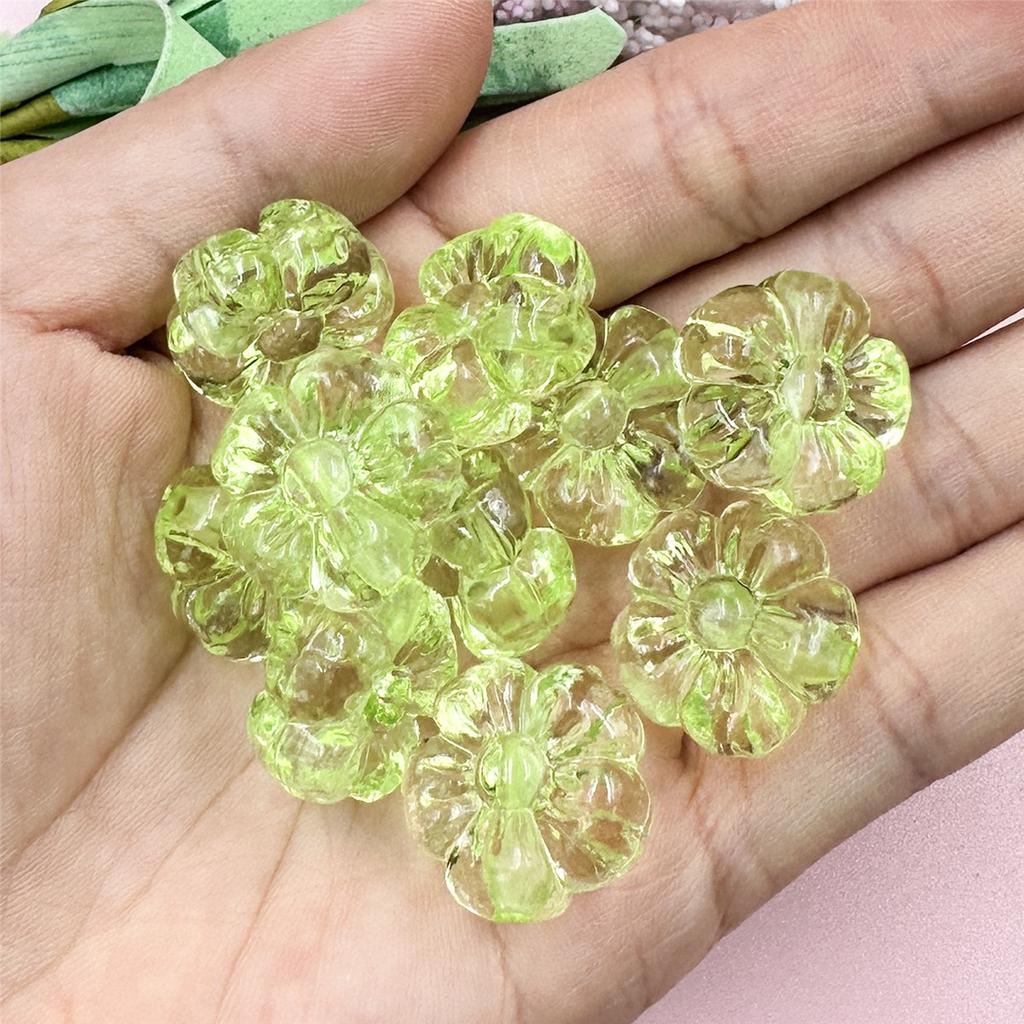 10 шт. 19,3 мм модные акриловые прозрачные кристаллы сливы свободные бусины для изготовления ювелирных изделий DIY ювелирные аксессуары