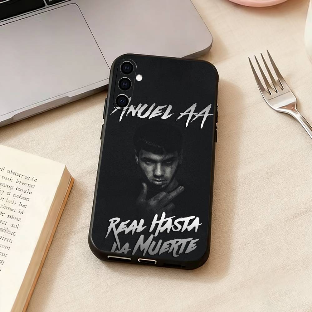 A-Anuel AA-Real Hasta La Muerte   Phone Case For Samsung Galaxy A73,A72,A71,A70,A53,A52,A51,Soft Silicone Black Cover