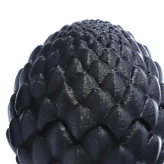 3D Printed Dragon Egg Ornament Mini Dragon Figurine Toy Desktop Dragon Egg with Miniature Dragon Inside Decoration