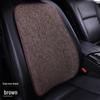 All-Season Linen Car Seat Cushion Set: Three-Piece Universal Fit for Driver/Passenger and Rear Seats
