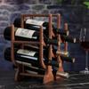 Creative Wine Rack Wood Shelf Wine Holder Shelves For Cabinet Storage Wine Bottle Holder Home Decor