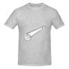 Tweezers Used For Picking Button Drapey Tshirt Retro Trendy Brand Morandi Colors Shirt