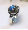 Labradorite Gemstone Solid 925 Sterling Silver Handmade Boho Designer Statement Ring Unique Gift Jewelry