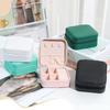 Korean Style Portable Jewelry Storage Box for Rings and Earrings – Travel Size