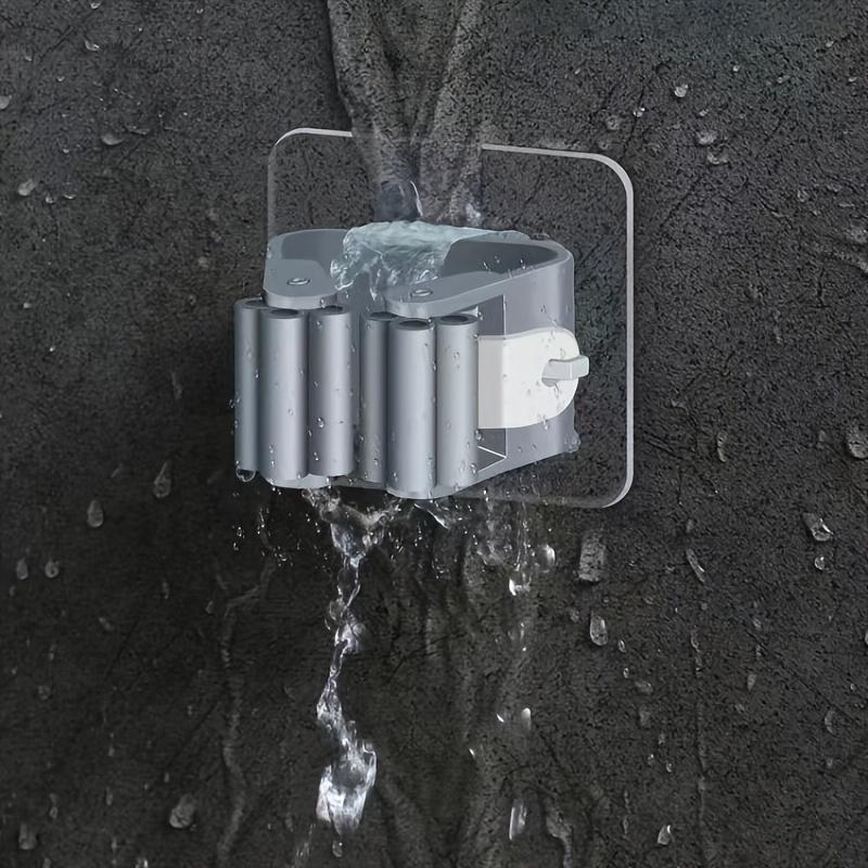 1/3 шт. Зажим для швабры Настенное хранение Органайзер для швабры Держатель Вешалка Стеллаж для хранения Бесшовный зажим для швабры Крючок Бытовые настенные вешалки