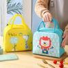 Insulated Lunch Bag Cute Animal Pattern Sturdy Handle Keep Food Freshness for Hours Portable Thermal Lunch Bag for Women Kids