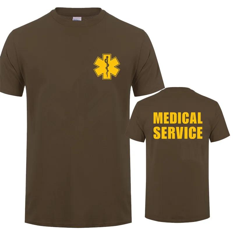 Футболка EMT Paramedic Emergency Medical Services, мужская повседневная футболка с коротким рукавом, мужские крутые топы XXS-6XL