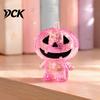 Halloween Party Supplies Glitter Pumpkin Ghost Squeeze Toy, Stress Relief Clear Man Office Relieving Toys Spooky Sensory Fidget Favors Table
