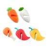 3Pcs Silicone Pot Lid Anti-spill Rack Chili Pepper Pot Lid Lifter Heat-Resistant Anti-Overflow Kitchen Tool