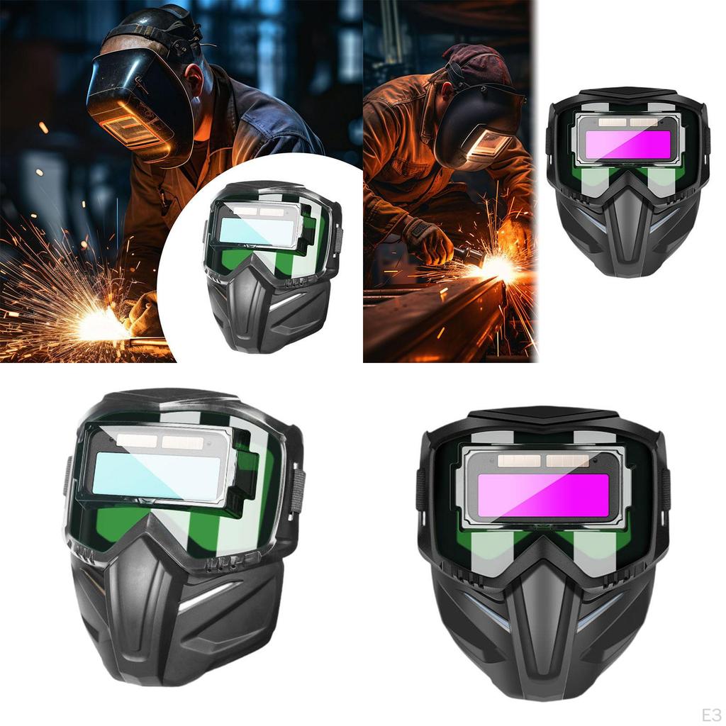 Welding Cover Darkening Detachable Comfortable To Wear Convenient Lightweight High Performance