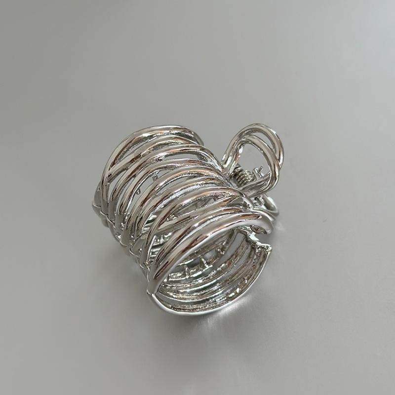 Корейская мода, коготь для волос со стразами, металлическая прическа, зажим для волос, зажим для хвоста, зажим для хвоста для женщин и девочек, головные уборы, аксессуары для волос