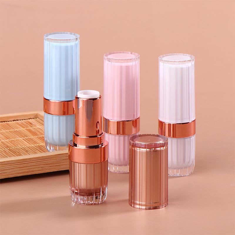3,6 г Круглый тюбик для помады с пряжкой Пустые тюбики для бальзама для губ Упаковка для макияжа для путешествий для блеска для губ Пробные тюбики Контейнер для помады ручной работы