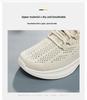Женские 2025 Весенние Кроссовки Flyknit Повседневные Дышащие Модные Тренд Корейский Стиль Спортивная Обувь