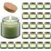 Стеклянные баночки для свечей 3 унции, Баночки для изготовления свечей, Свадьба, Детский праздник, Подарки на вечеринку, Декор