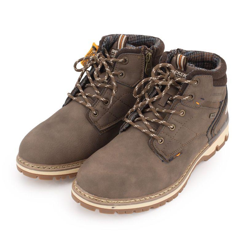 Мужские коричневые модные кроссовки 53ta003-630380 DOCKERS BY GERLI