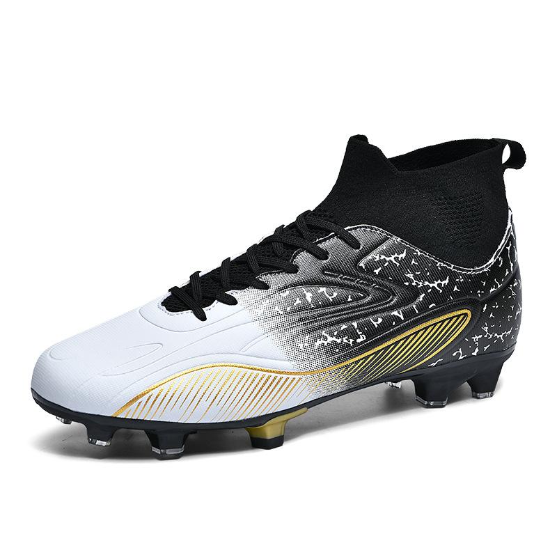 EBay Большие размеры Футбольные бутсы с высоким верхом Сломанные ногти Мужская обувь Футбольные бутсы Student 14 Шипы Женские тренировочные бутсы