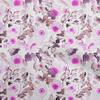 Cotton Flex Fuschia Pink Fabric Florals Sewing Material Print Fabric By The Yard 40 Inch