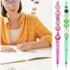 50Pcs 4.61in Stainless Steel Pen Bead Extender, Beaded Pen Supplies Rust-Resistance Stainless Steel Beads & Accessories Supplies Allowing Freedom to
