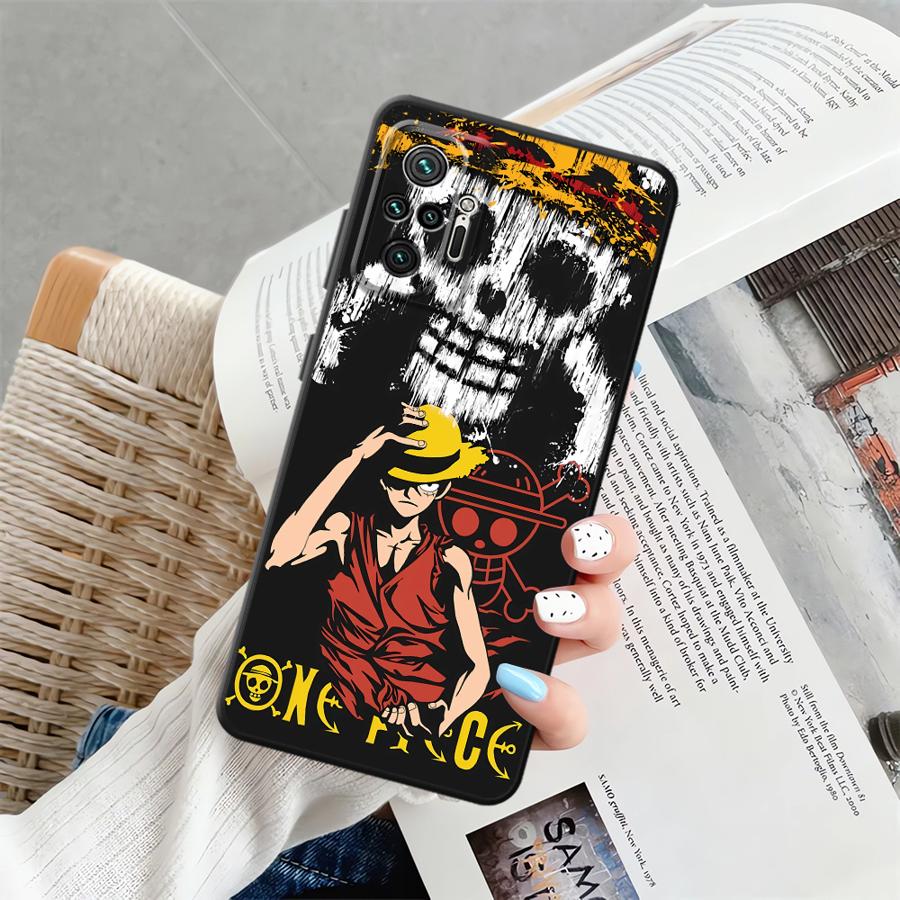 Чехол для Xiaomi Redmi Note 10 9 8 Pro 12S 11 13 12 Pro Plus 10S 9s 11S Funda Чехол для телефона One Piece Луффи