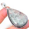 Ruby In Fuchsite Ethnic Handmade 925 Sterling Silver Jewelry Pendant 2.36" S0d53
