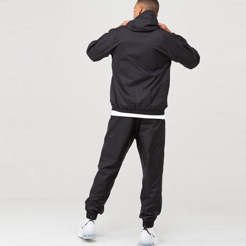 Nike Embroidered Logo Solid Sportswear Set Men Sportswear Black BV3025-010