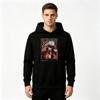 Men Anime Jujutsu Kaisen Satoru Gojo Print Pullover Hoodie Casual Long Sleeve Sweatshirt
