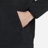 Nike Клубная флисовая толстовка с карманом-кенгуру и контрастным принтом с логотипом, мужская толстовка черного цвета DQ4897-010