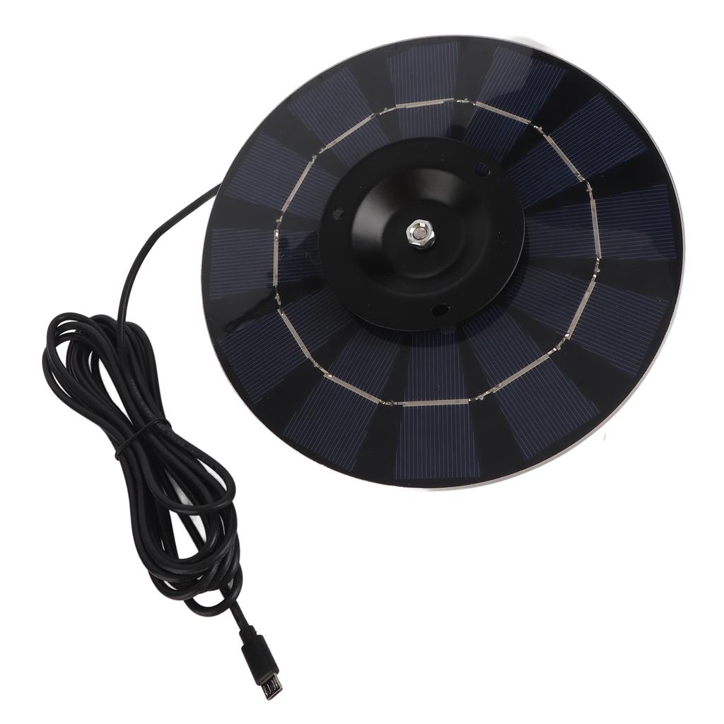 Солнечная панель 5 Вт Зарядное устройство для аккумулятора Солнечная панель Источник питания с кабелем 3 метра для улицы