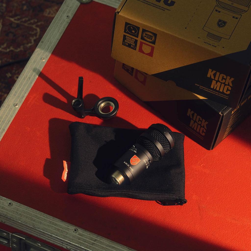 Lauten Audio Cardioid Kick Mic Condenser Microphone for Kick and Bass Drums LS-608