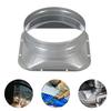 4-10inch Round Pipe Air Vent Flange Seat Metal Tube Air Ventilation Hose Connector Exhaust Duct Fresh Air System Vent Hardware