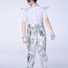 Alien Costume for Girls Dress Up Outfits Kids Robot Costumes Boy Halloween Cosplay Astronaut Performance Space Stage Clothes