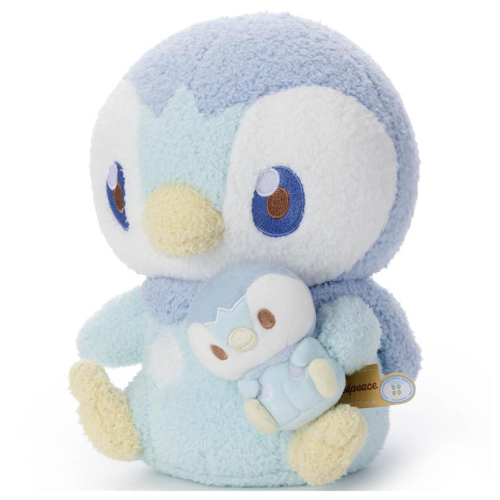 Мягкая игрушка Pocket Monster Pokemon Poke Piece, плюшевая игрушка Piplup, высота 29 см (Плюшевая версия.) Прибл.