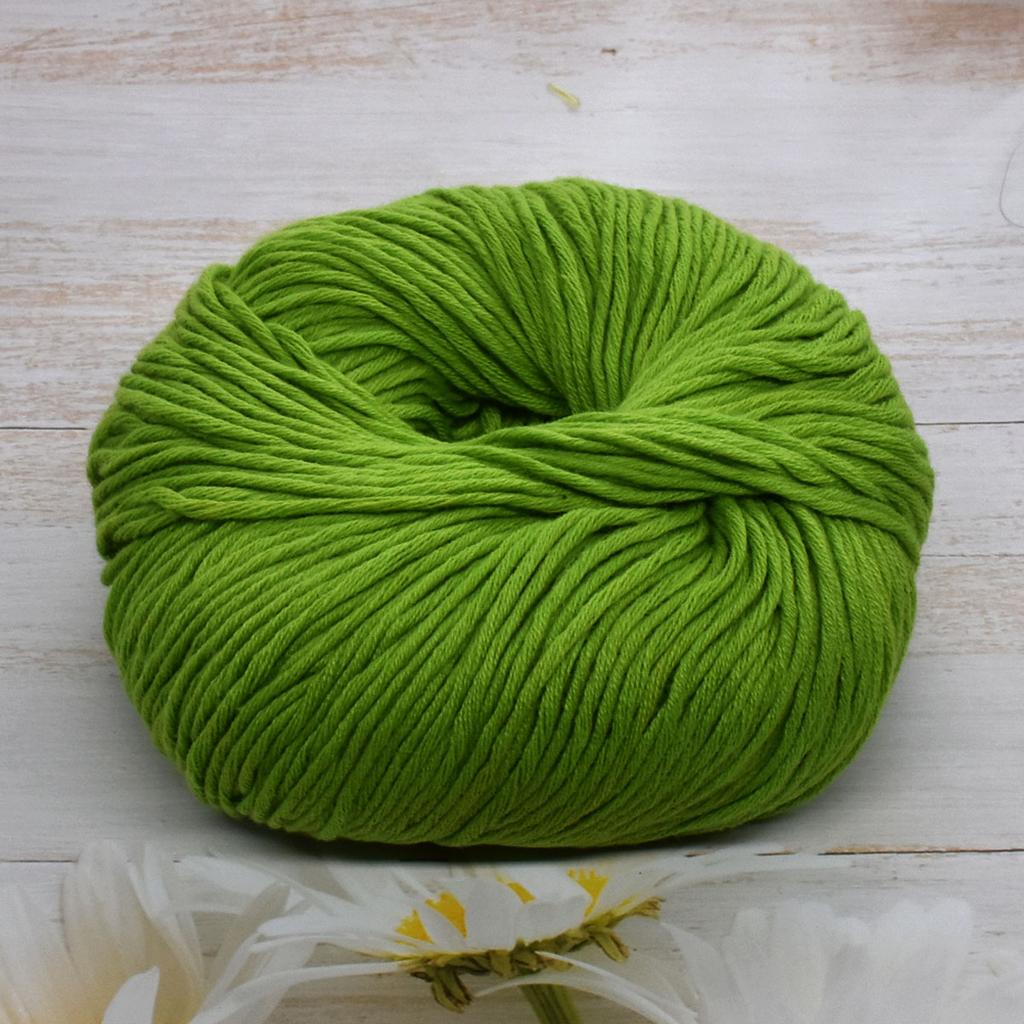 6 упаковок пряжи из гребенного хлопка премиум-класса для вязания крючком и спицами - 100% мягкая пряжа для ручного вязания, 50 г/моток 125 м/моток, гладкая пряжа для рукоделия для домашних проектов своими руками