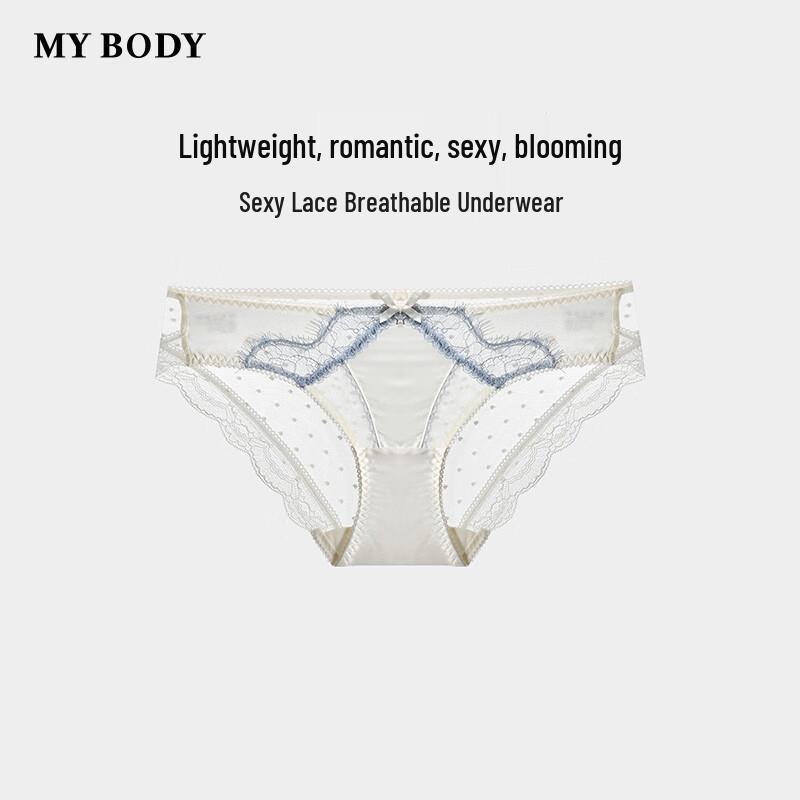 Женские трусики Mybody с кружевом-ресничками