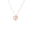 10K Pink Gold Necklace with Diamonds Canal4℃ (Canal 4℃) (PG) (151826123116)