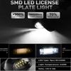 1 пара светодиодных фонарей номерного знака, применимых к для Ford F150 F250 F350 серии F, Ford Expedition, Canbus, без ошибок, лампа номерного знака