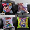 Мультяшная наволочка Dr S-Slump AraleS Мягкая плюшевая ткань Двусторонний принт Декоративная для дома Гостиной Подарок Чехол для подушки