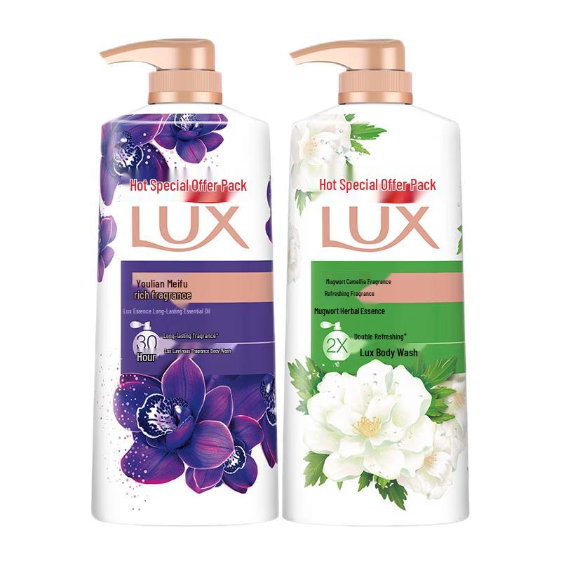 LUX Nourishing Shower Gel Set - Mugwort Camellia & Mystical Lotus