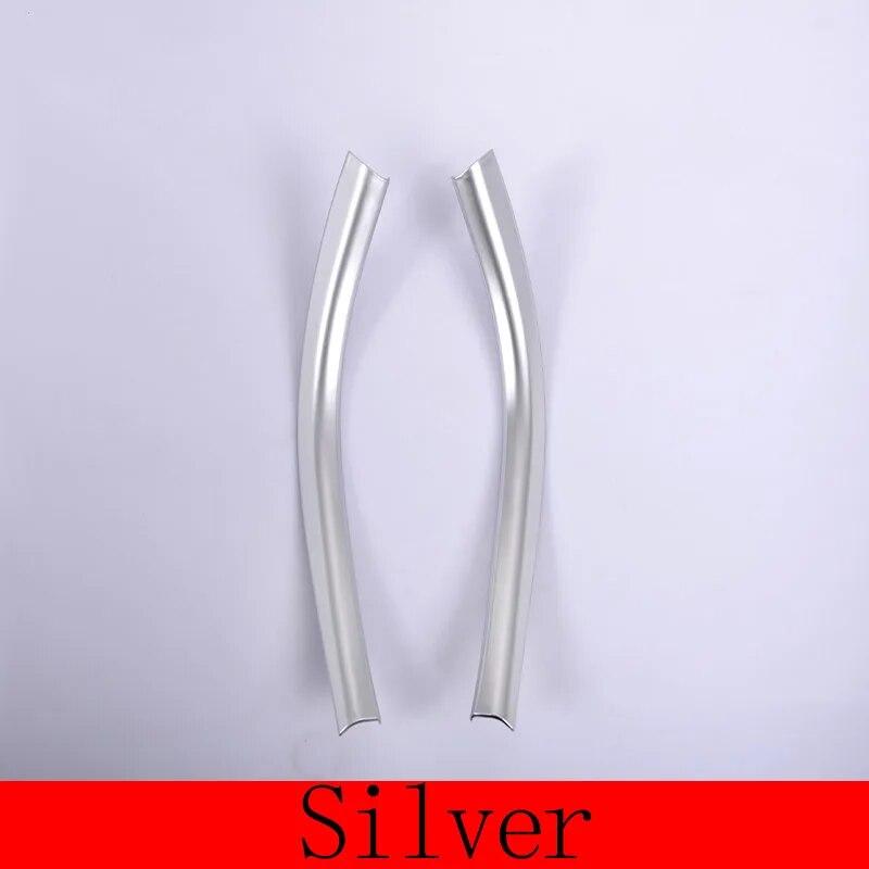 Для Mercedes Benz A/GLA/CLA Class W176 A180 2012-2018 углеродное волокно хромированная декоративная полоска для центральной консоли, автомобильные аксессуары