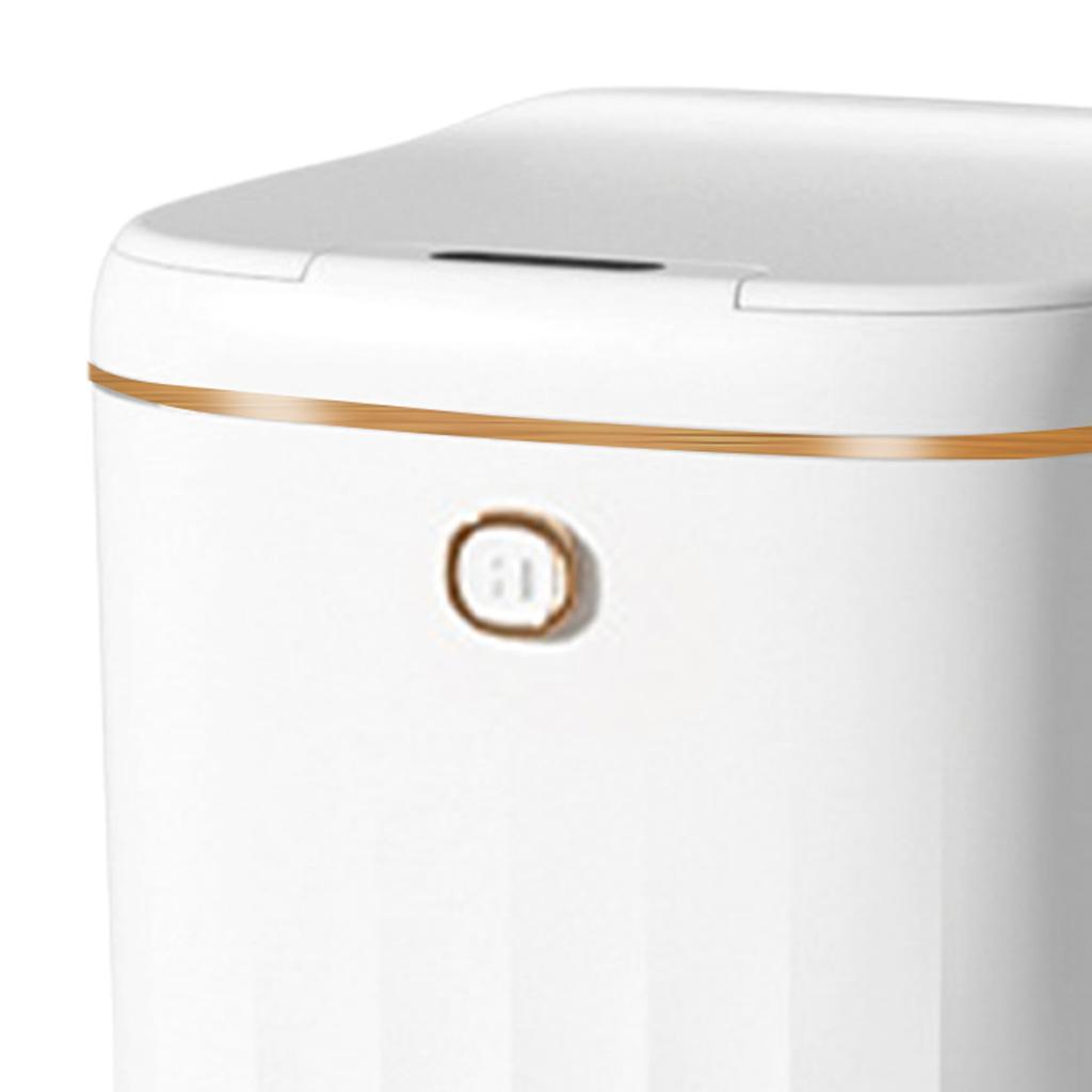 Автоматическое мусорное ведро 20 л, бесконтактный сенсор, легко моющийся полипропилен, водонепроницаемое электрическое мусорное ведро для кухни, ванной комнаты