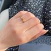 Titanium Steel Ring for Women Love Heart Gold Color Rings Simple Wedding Jewelry Female Party Accessories Lover Gifts