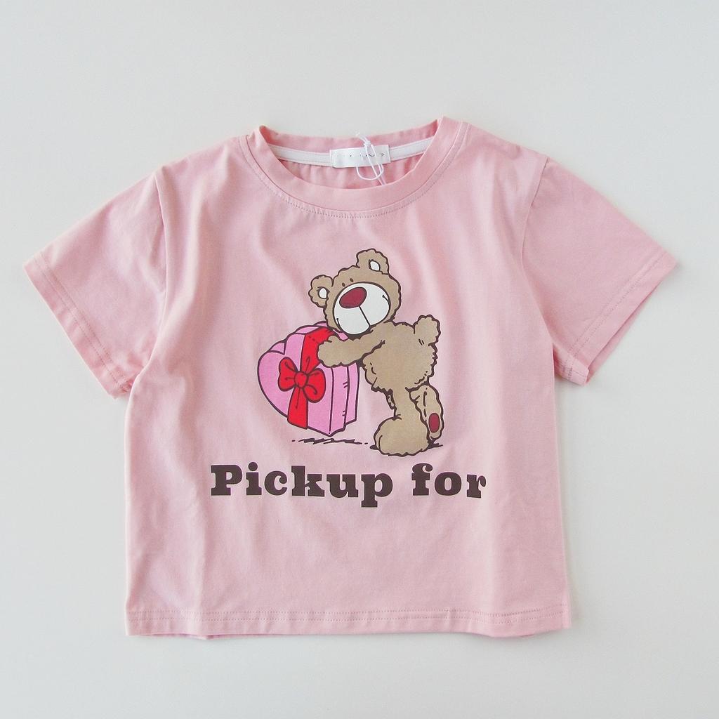 Boys and Girls Soft Cotton T-shirt 2025 Summer Children's Sleeve T-shirt Loose Cartoon Absorb Sweat Breathable