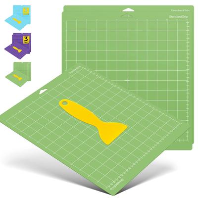 3 шт. 12-дюймовый коврик для резки ПВХ для Cricut Maker Explorer DIY Paper Многофункциональная прочная доска для художественной гравировки ручной работы Подкладка для шитья